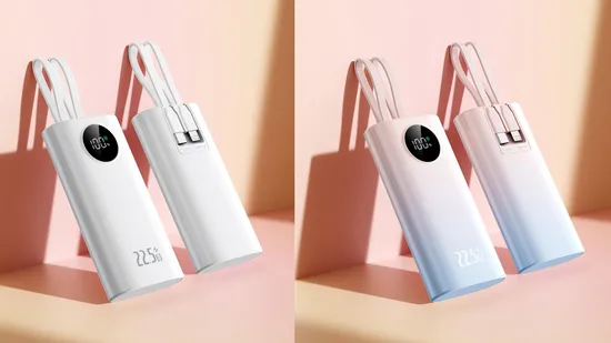 22.5W Fast Charging Smart Mini Powerbank with LED Display 