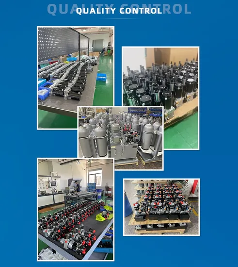 4 Solenoid Valve 12V DC Double Acting Modular Hydraulic Power Pack 