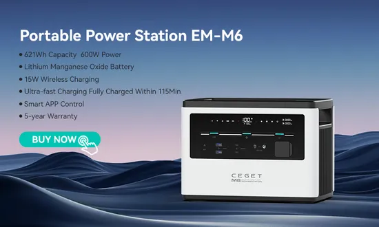 Ceget P25max Portable Power Station 2200W, 1935wh Ncm Battery, 1.8h to Full Charge, Solar Generator for Home Backup, Emergency, Outdoor Camping 