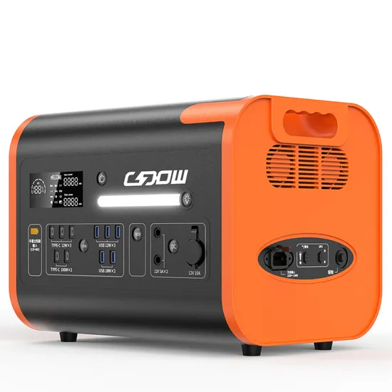 2048wh 2200W LiFePO4 Battery Outdoor Camping Portable Power Solar Power Station 
