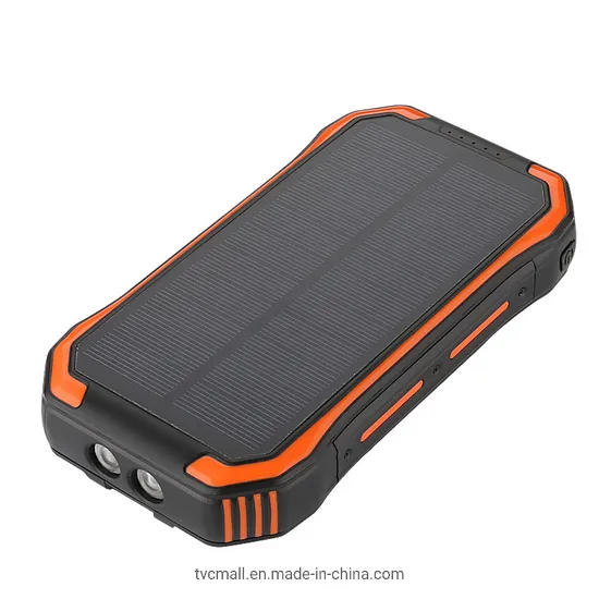 Flashlight Function 30000mAh Wireless Charger Solar Power Bank for Phone Camera Tablet Laptop 
