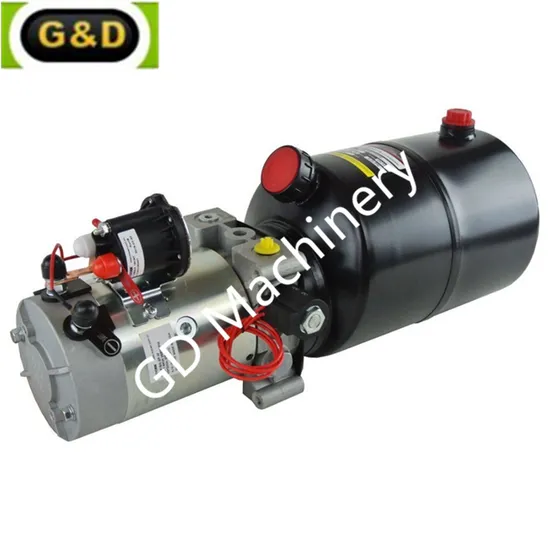 Double Acting DC 12V / 24V Hydraulic Power Pack Used for Fork Lift 
